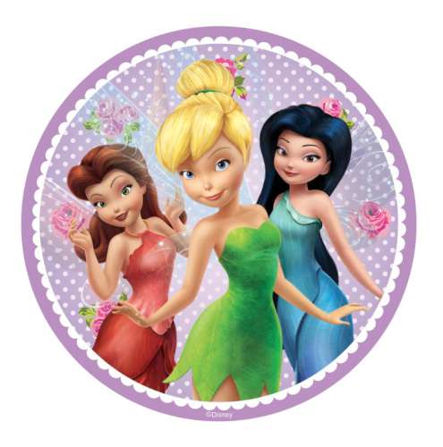 Disney Fairies Tinkerbell #2 Icing Image - Click Image to Close